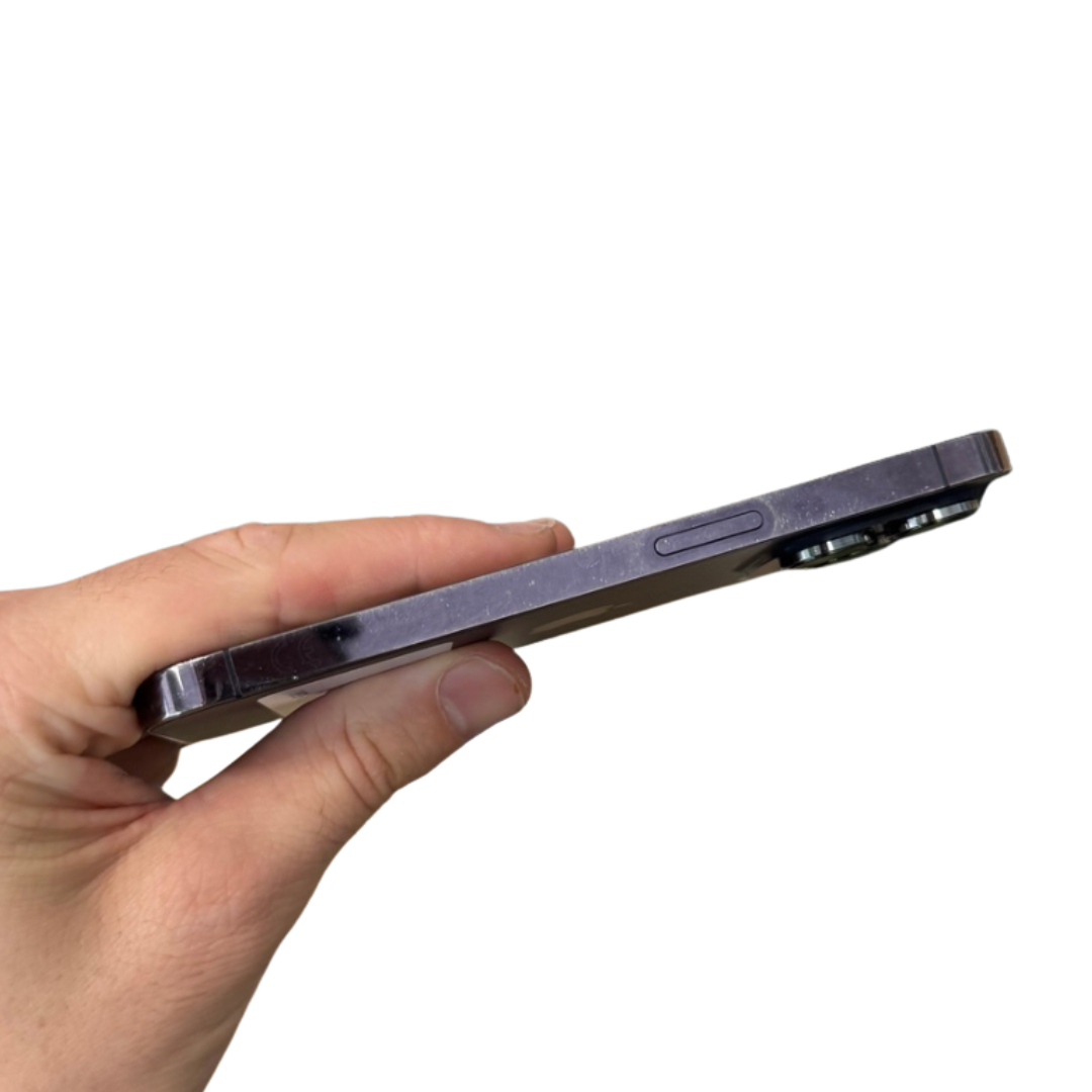 iPhone 14 Pro • 128GB • Purple • C • 83%