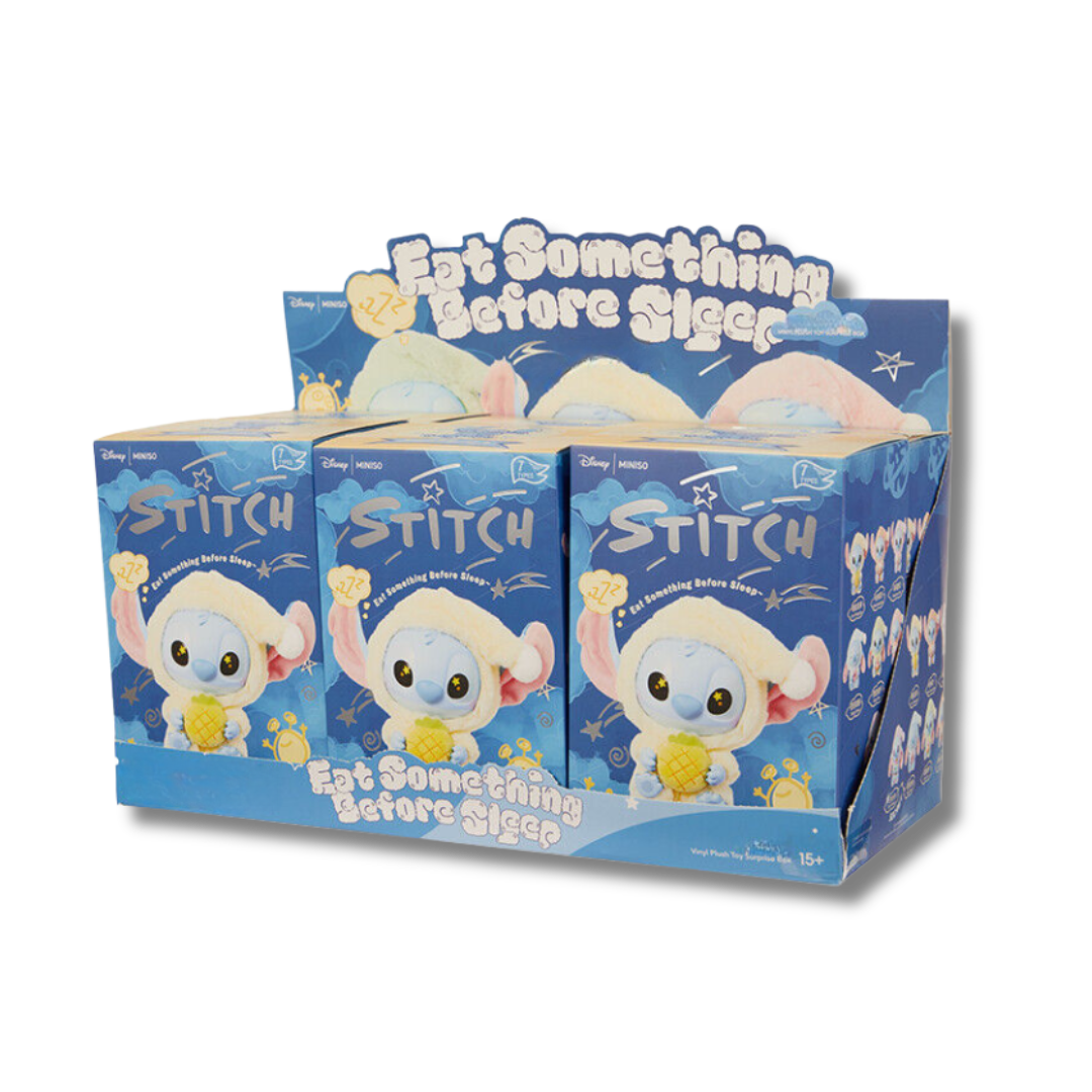 Disney Stitch Eat Something Before Sleep Bag Charm (Blind Box)