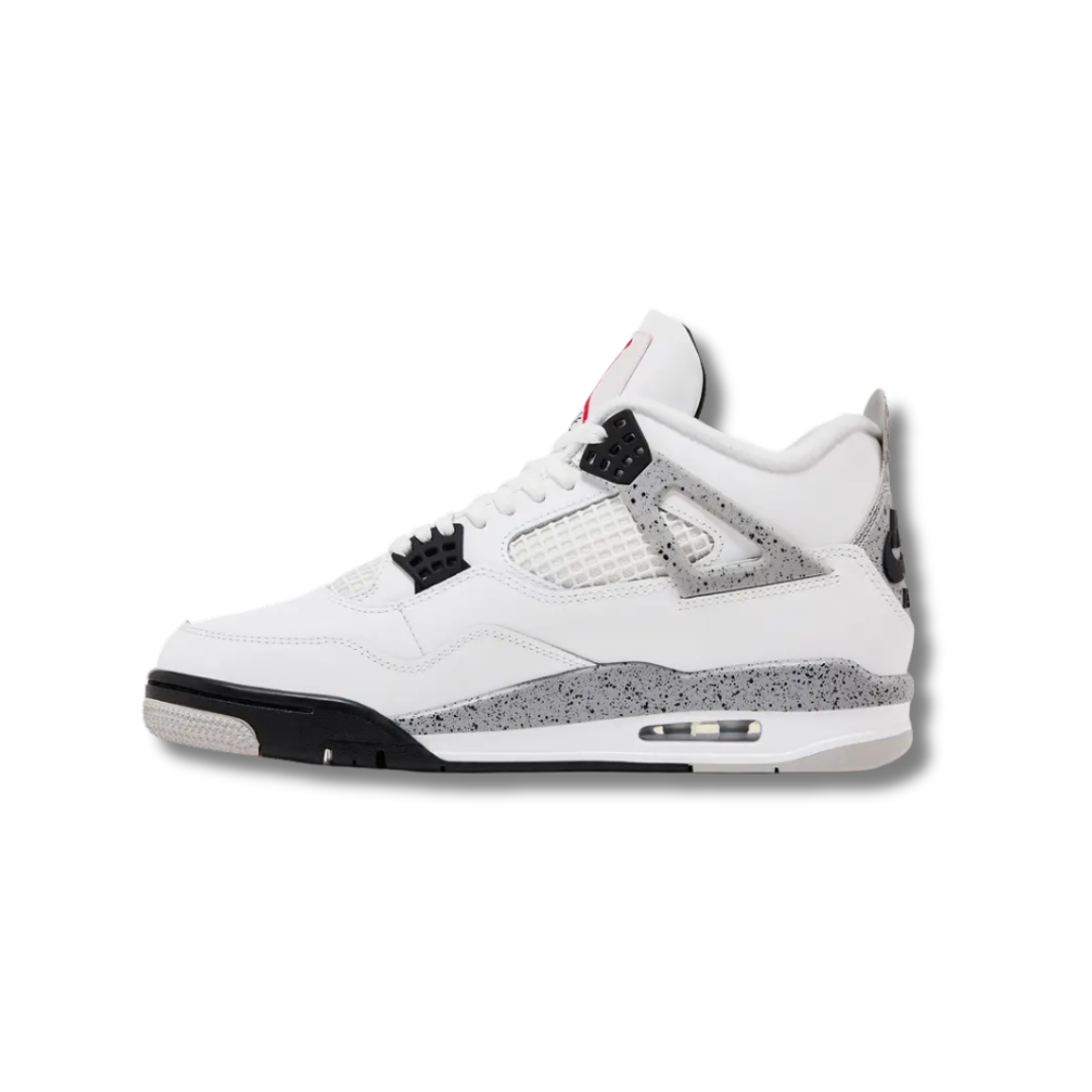 Jordon 4 Retro White Cement