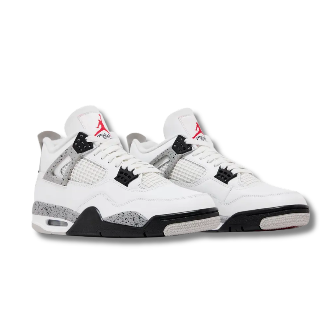 Jordon 4 Retro White Cement