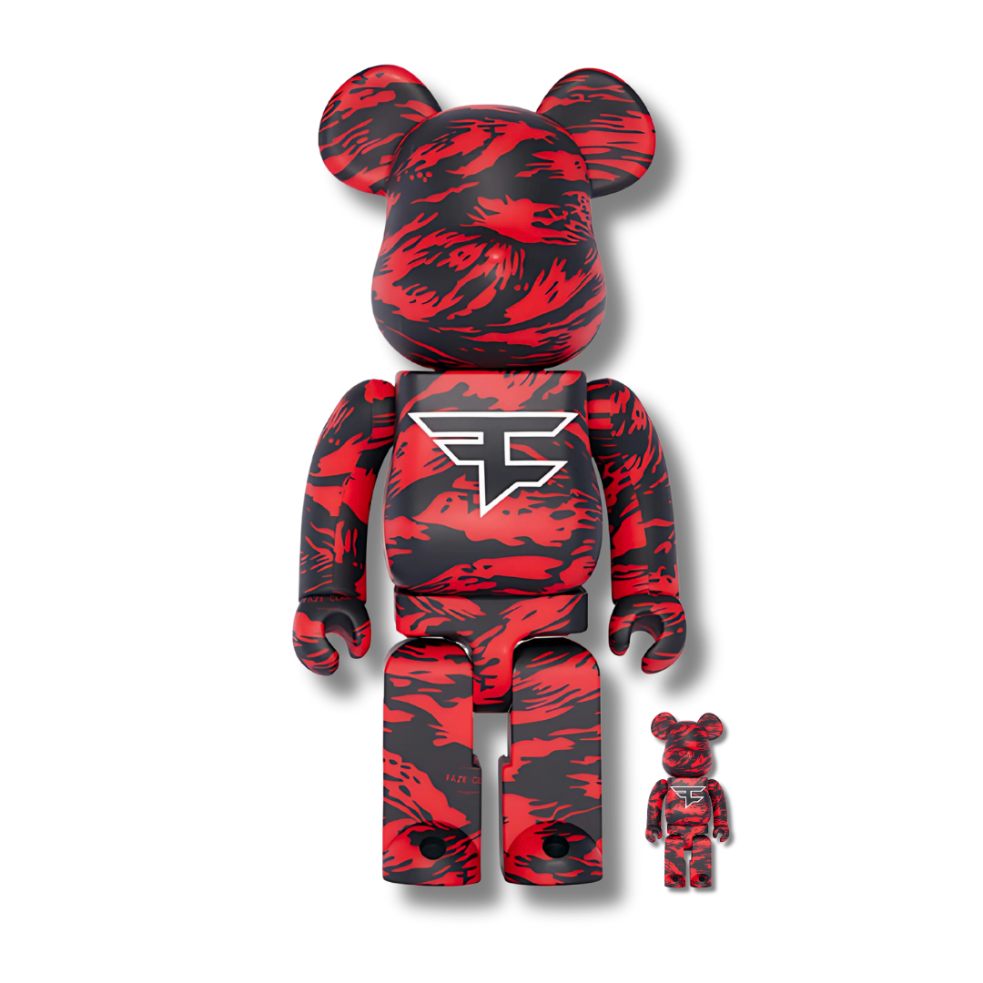 Bearbrick x Faze Clan 100% & 400% Set