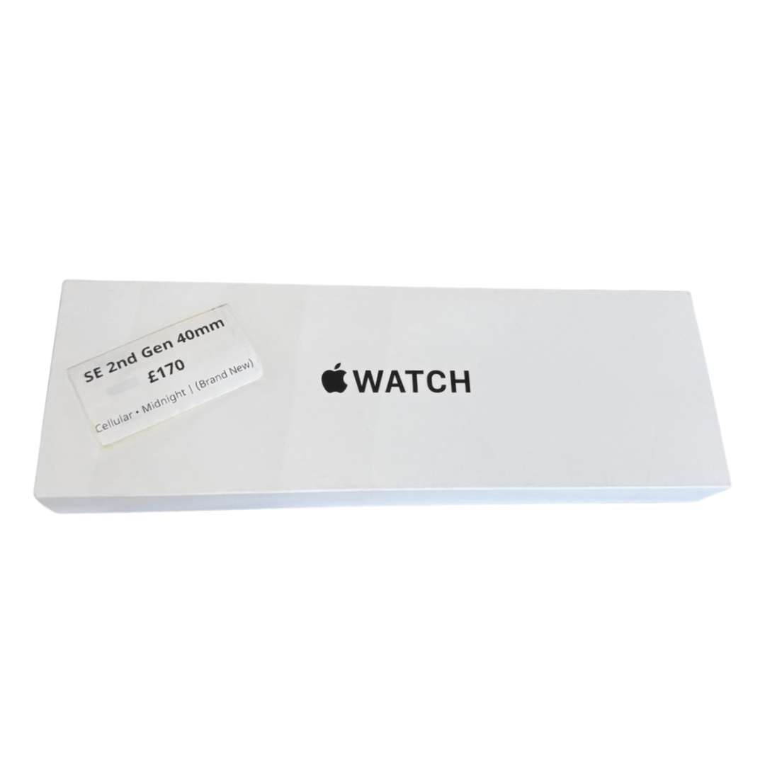 Apple Watch SE 2nd Gen • 40mm • Cellular • Midnight (Brand New)