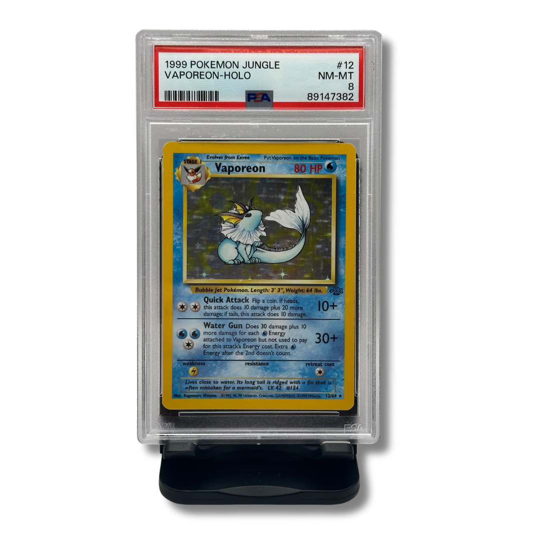 PSA 8 • Vaporean-Holo 1999