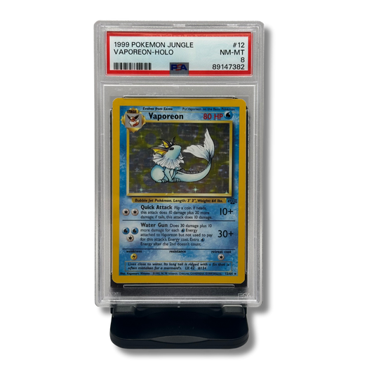 PSA 8 • Vaporean-Holo 1999