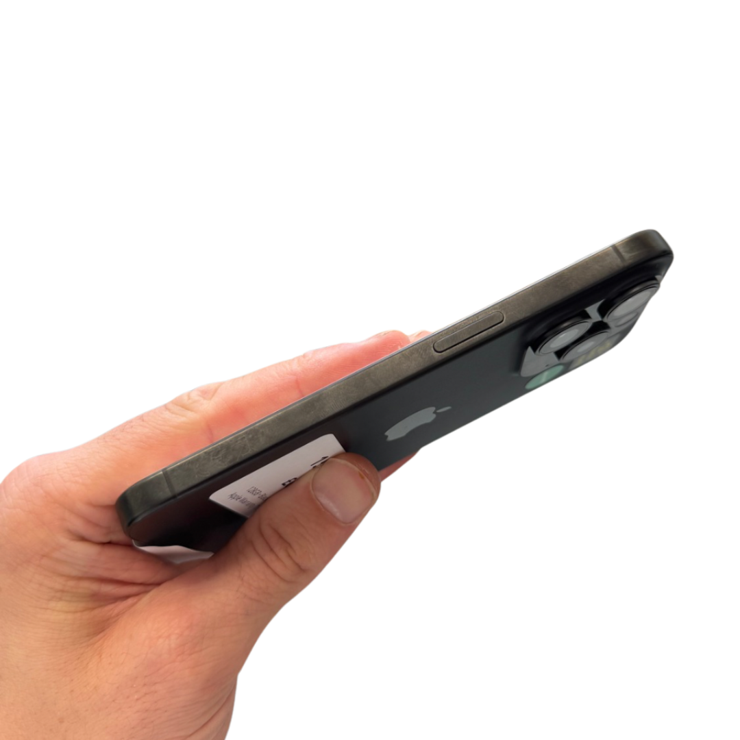 iPhone 15 Pro • 128GB • Black • A  • 100%