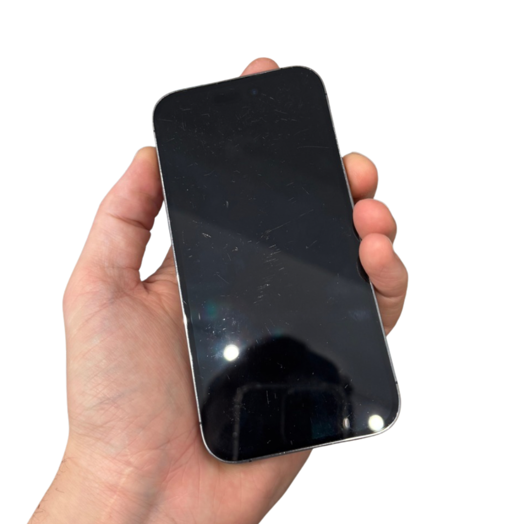 iPhone 14 Pro • 128GB • Purple • C • 83%
