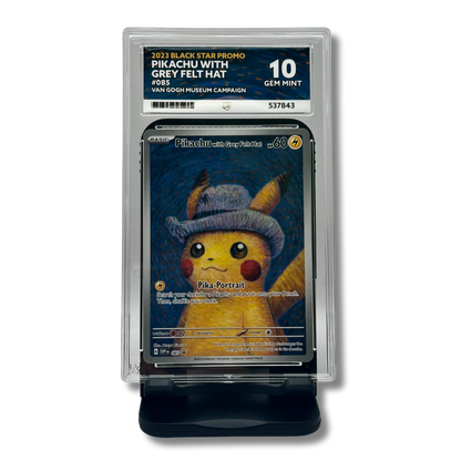 ACE 10 • Pikachu With Grey Felt Hat