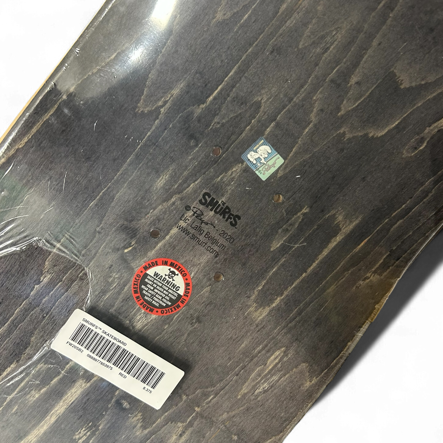 Supreme Red Smurf Skateboard