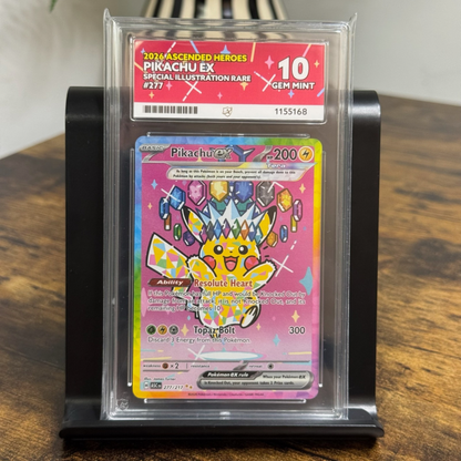 Pikachu Ex • #277 • Ace 10 (PERFECT SUBGRADES)
