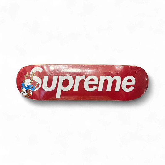 Supreme Red Smurf Skateboard