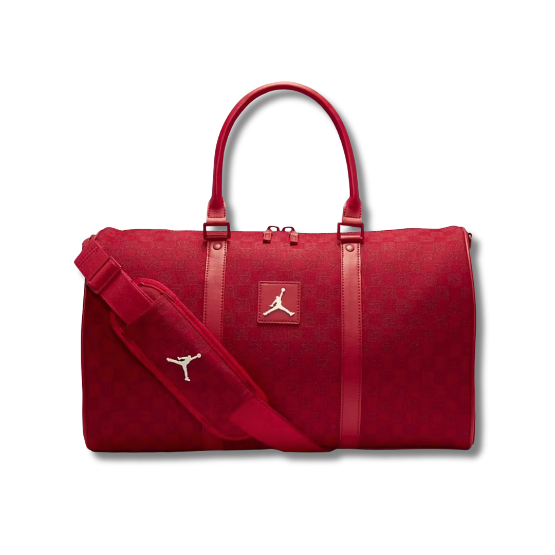 Jordan Monogram Duffle Bag - Red