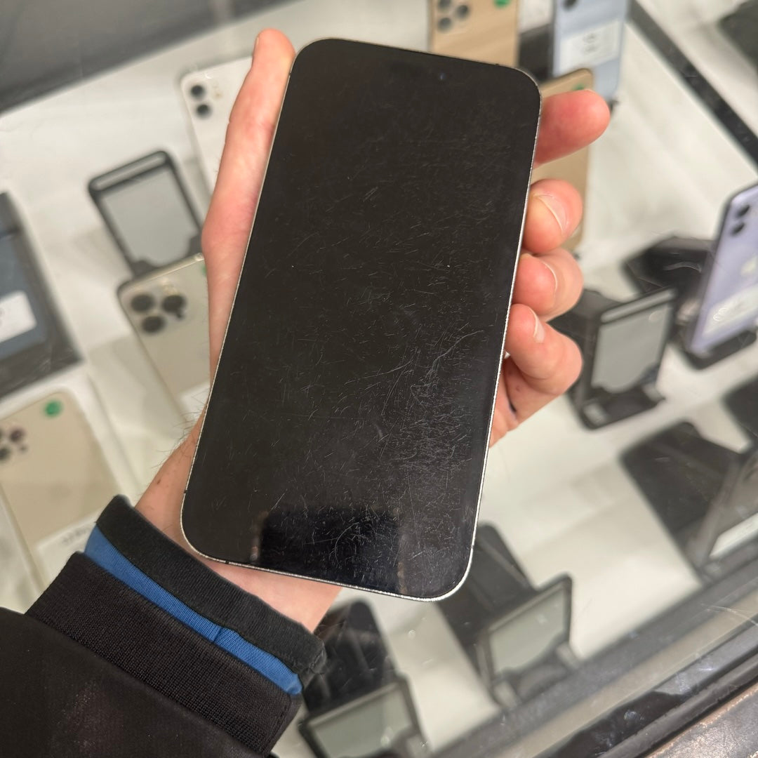 iPhone 14 Pro Max • 128GB • Black • C • 87%