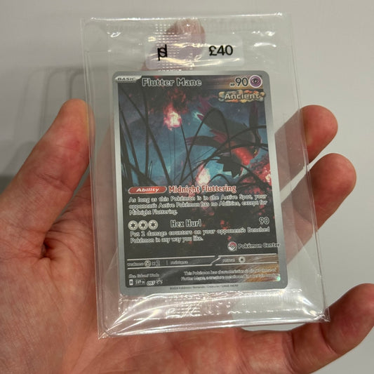 Flutter Mane Pokemon Center Promo (Sealed)