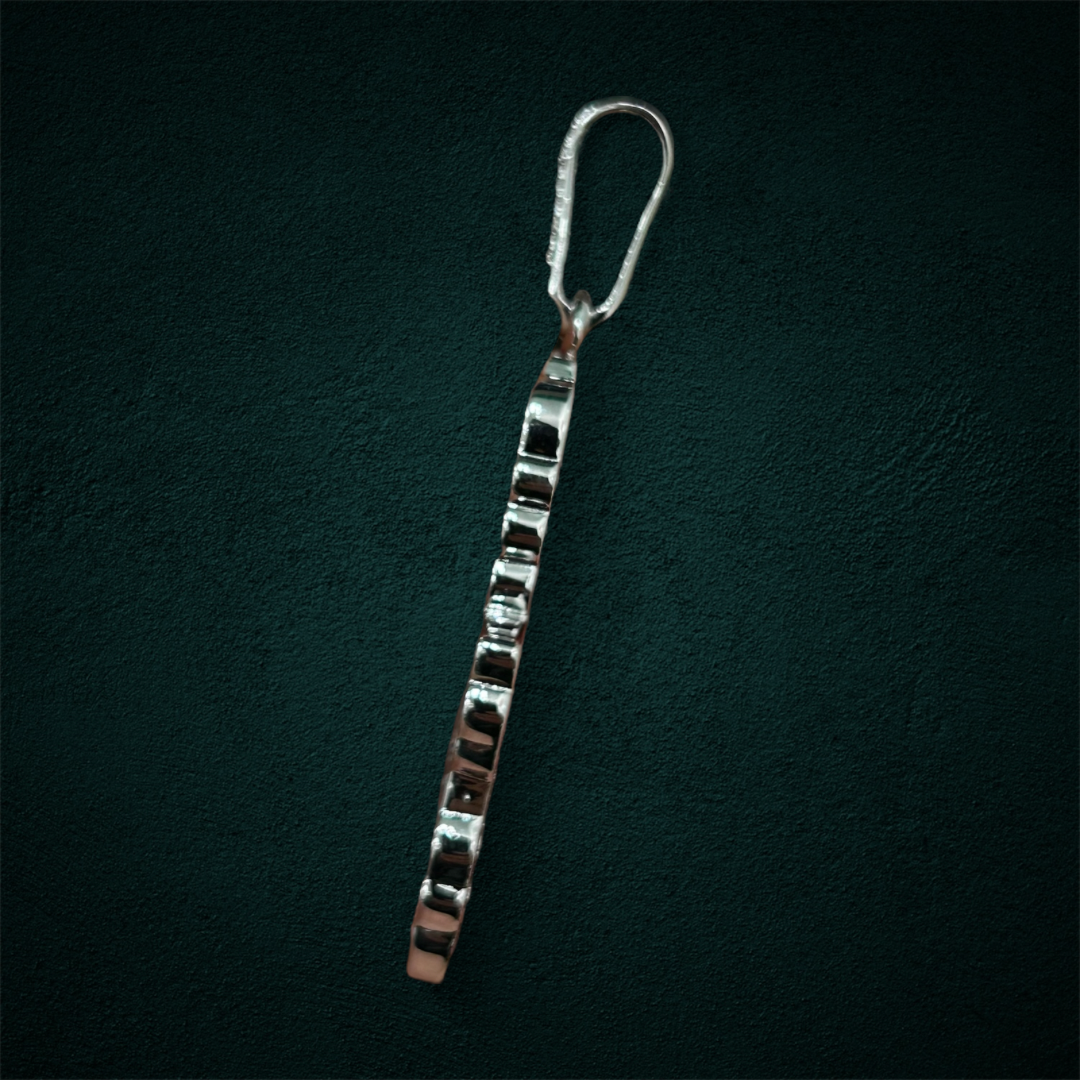 ICED Bart Pendant in White Gold