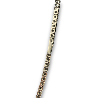 4mm ICED Tennis Chain in White Gold