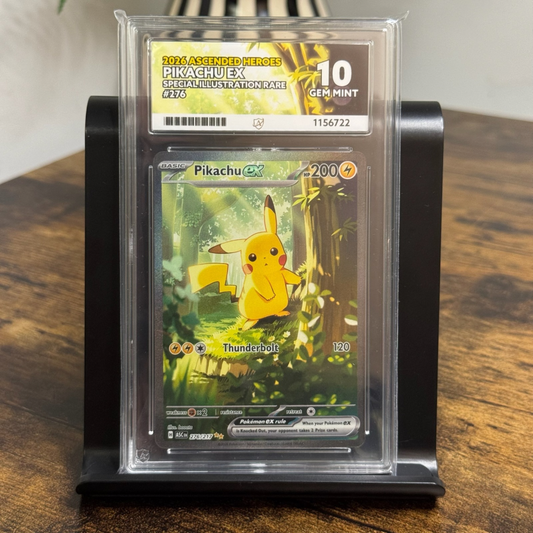 Pikachu Ex • #276 • Ace 10 (PERFECT SUBGRADES)
