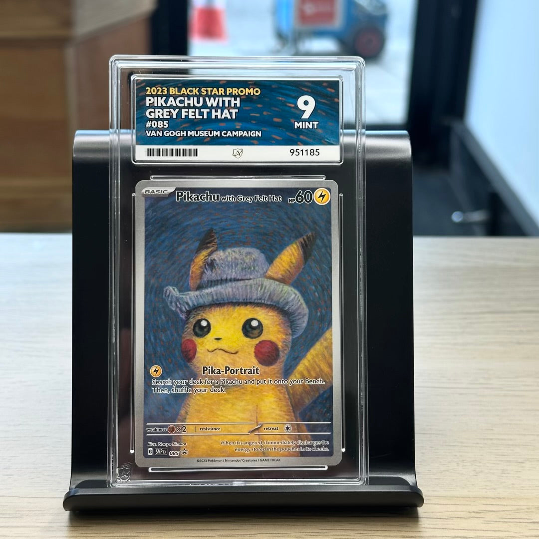 Pikachu With Grey Felt Hat • #085 • Ace 9