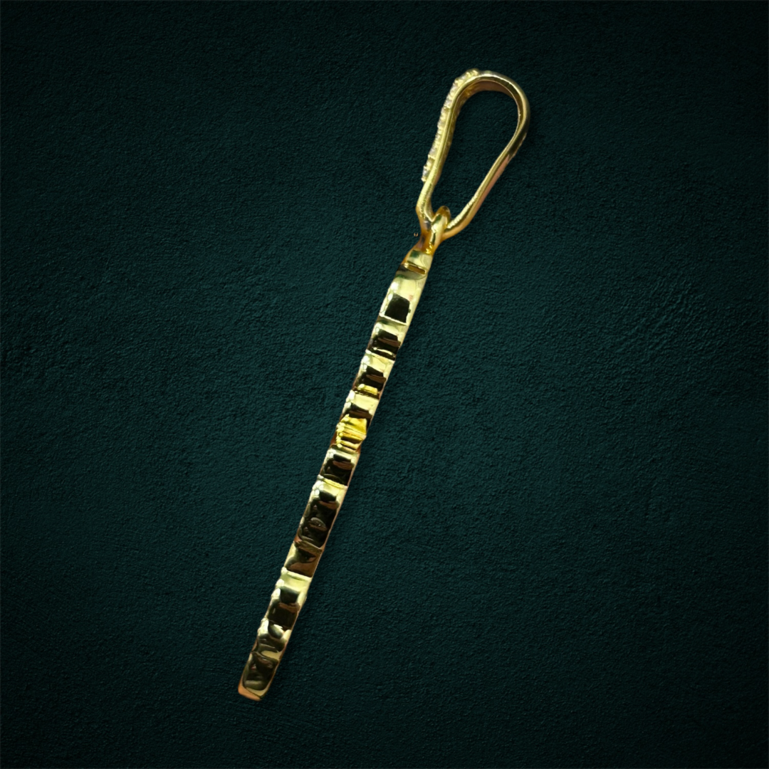 ICED Bart Pendant in Gold