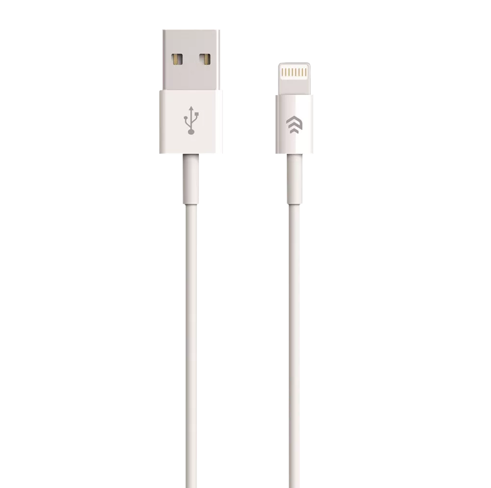 Devia - 2m (2.1A) USB to Non-MFi Lightning Cable - White